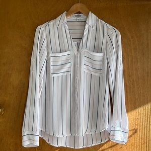 Express striped portofino buttoned up shirt